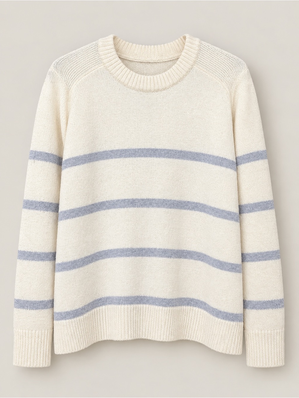 Abercrombie & Fitch women’s oversized Cream Crewneck Sweater